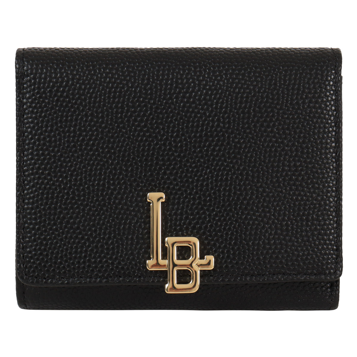 LANVIN en Bleu ランバンオンブルー 三つ折り財布 本革 レディース