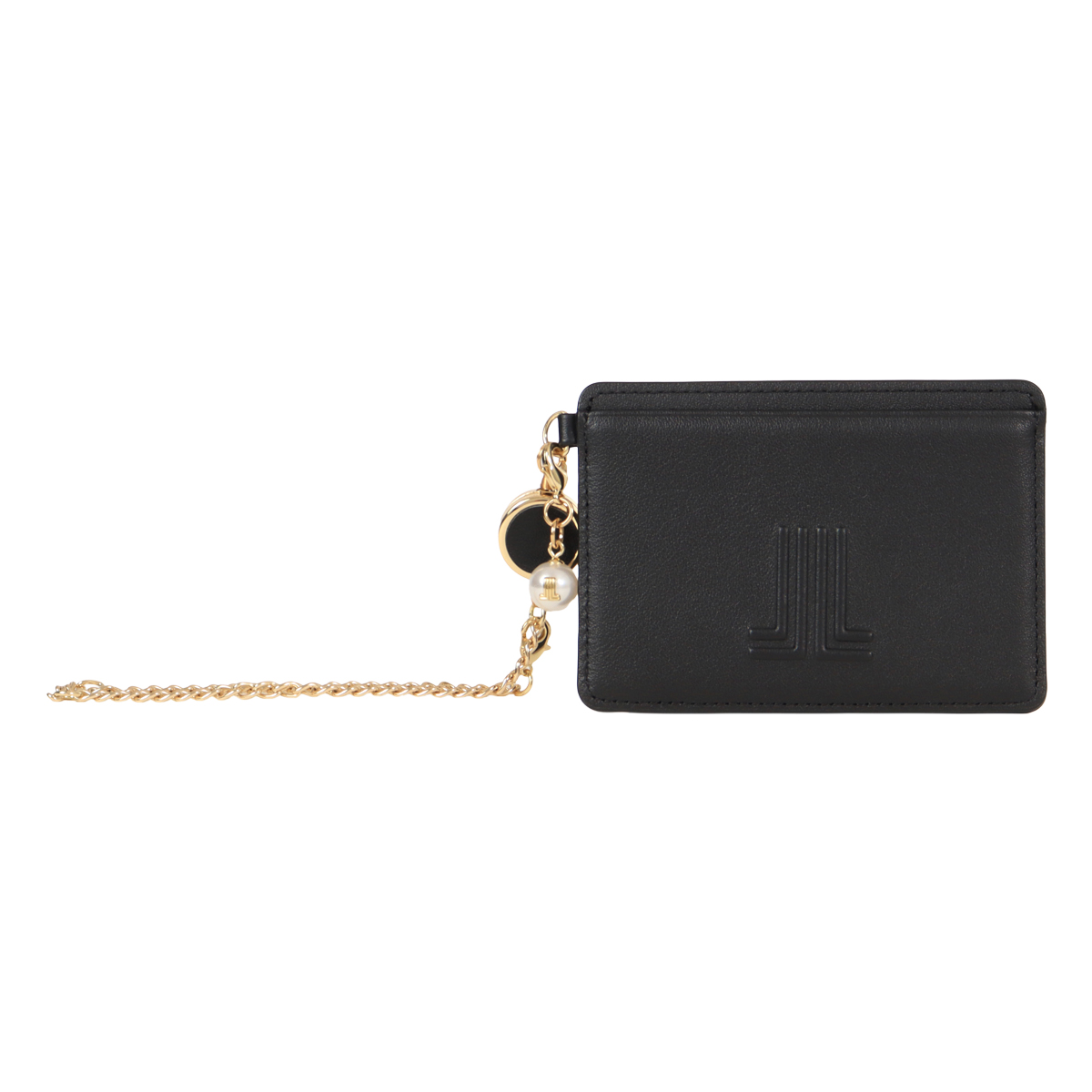 LANVIN en Bleu ランバンオンブルー パスケース チェーン 本革