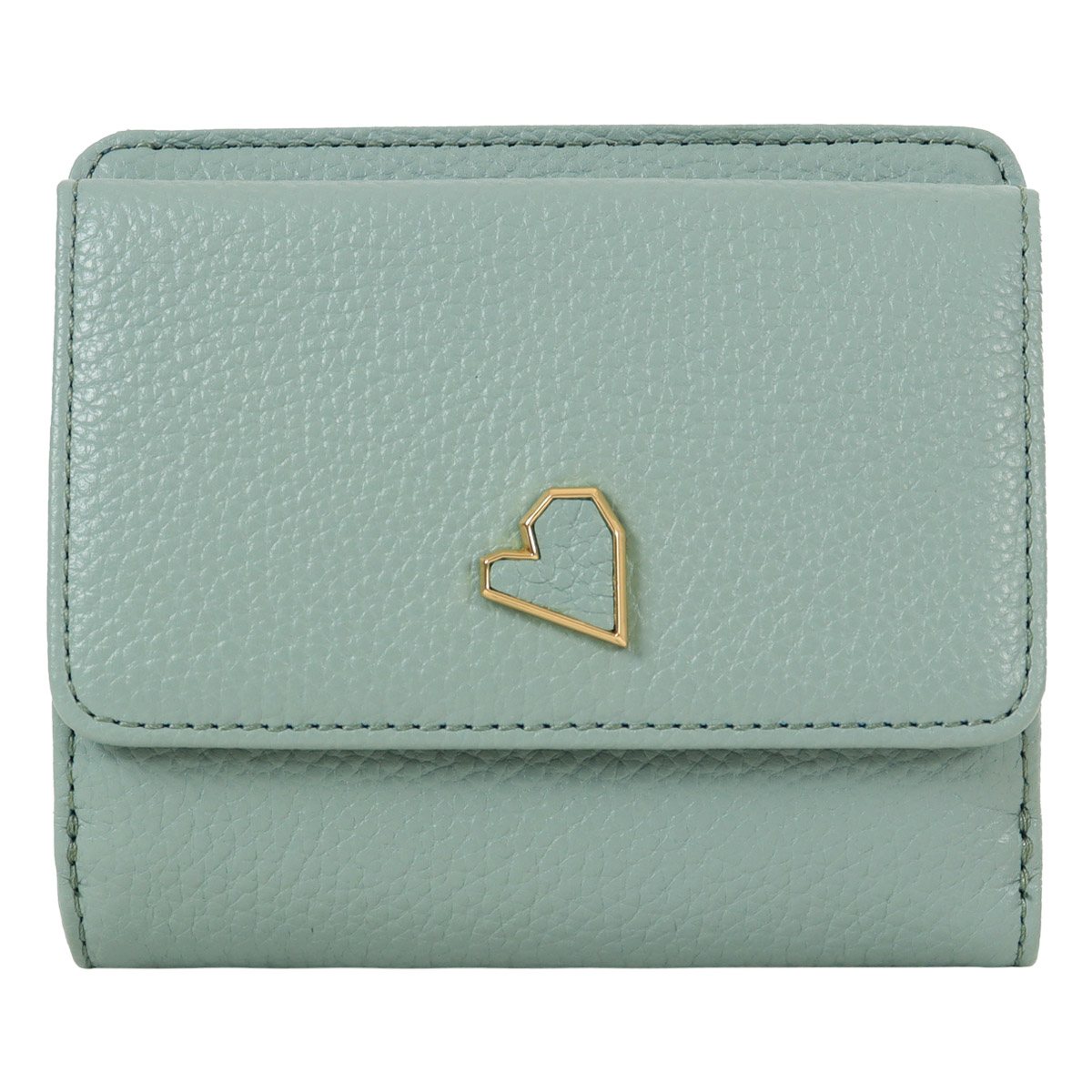 LANVIN en Bleu ランバンオンブルー 二つ折り財布 本革 レディース