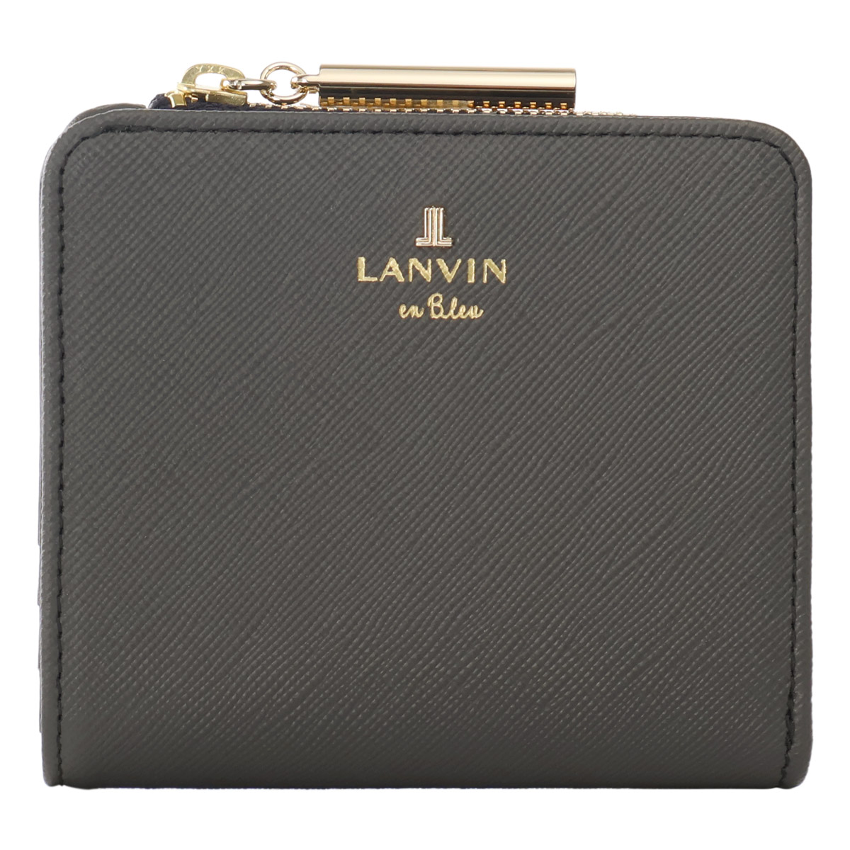 LANVIN en Bleu ランバンオンブルー 二つ折り財布 本革