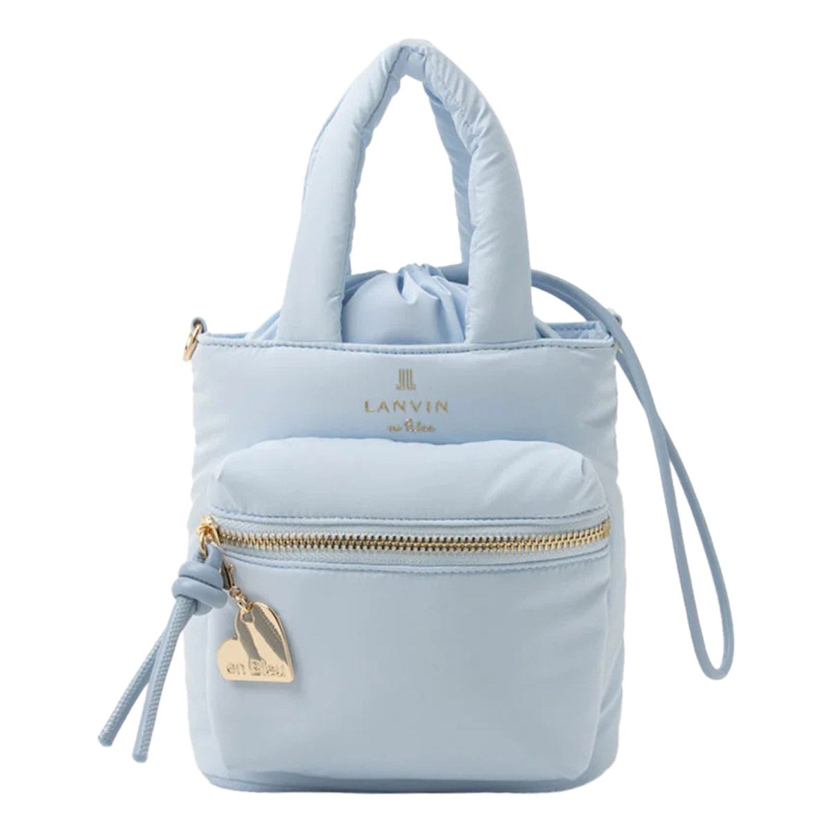 LeSportsac × LANVIN en Bleu ショルダーバッグ LANVIN en Bleu ランバンオンブルー ショルダーバッグ ボンボン