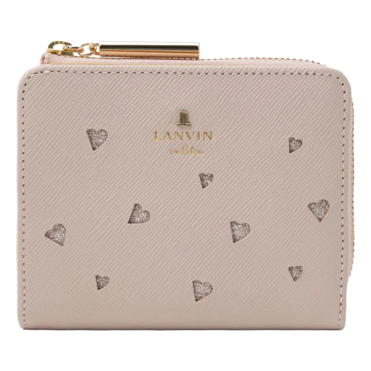 LANVIN en Bleu ランバンオンブルー 二つ折り財布 本革