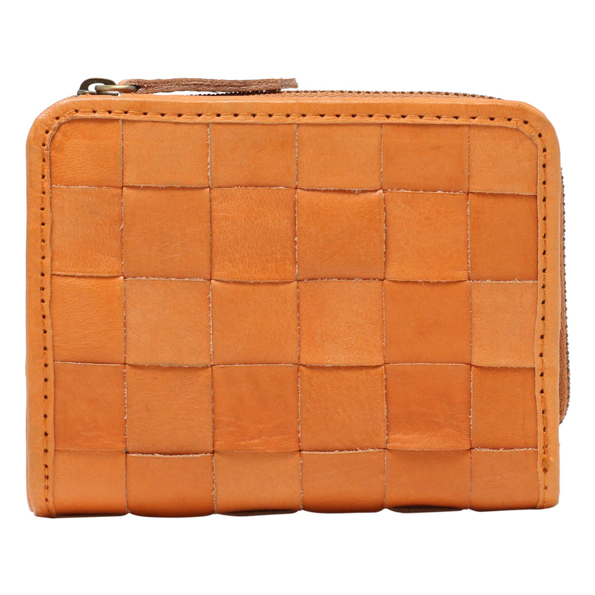 [新品・未使用品]zucchero filato 二つ折り財布 キャメル zucchero filato 二つ折り財布 財布 レディース おしゃれ 折り