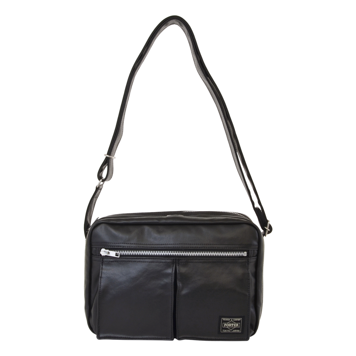 美品 PORTER オールレザー ショルダーバッグ ボディバッグ