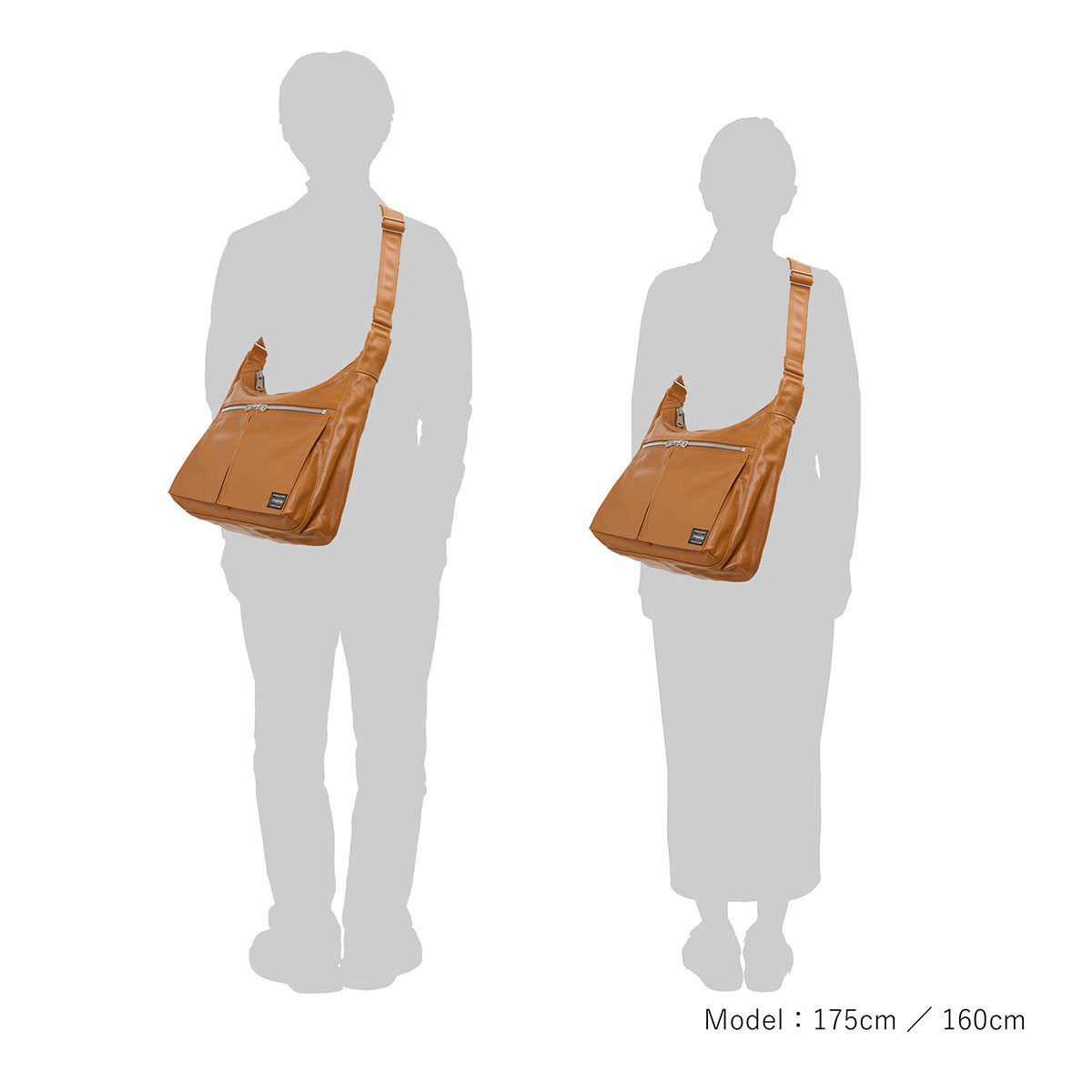 ◆極美品◆PORTER フリースタイル　ボディバッグ　ショルダーバック PORTER ポーター フリースタイル ボートショルダーバッグ 707-15164