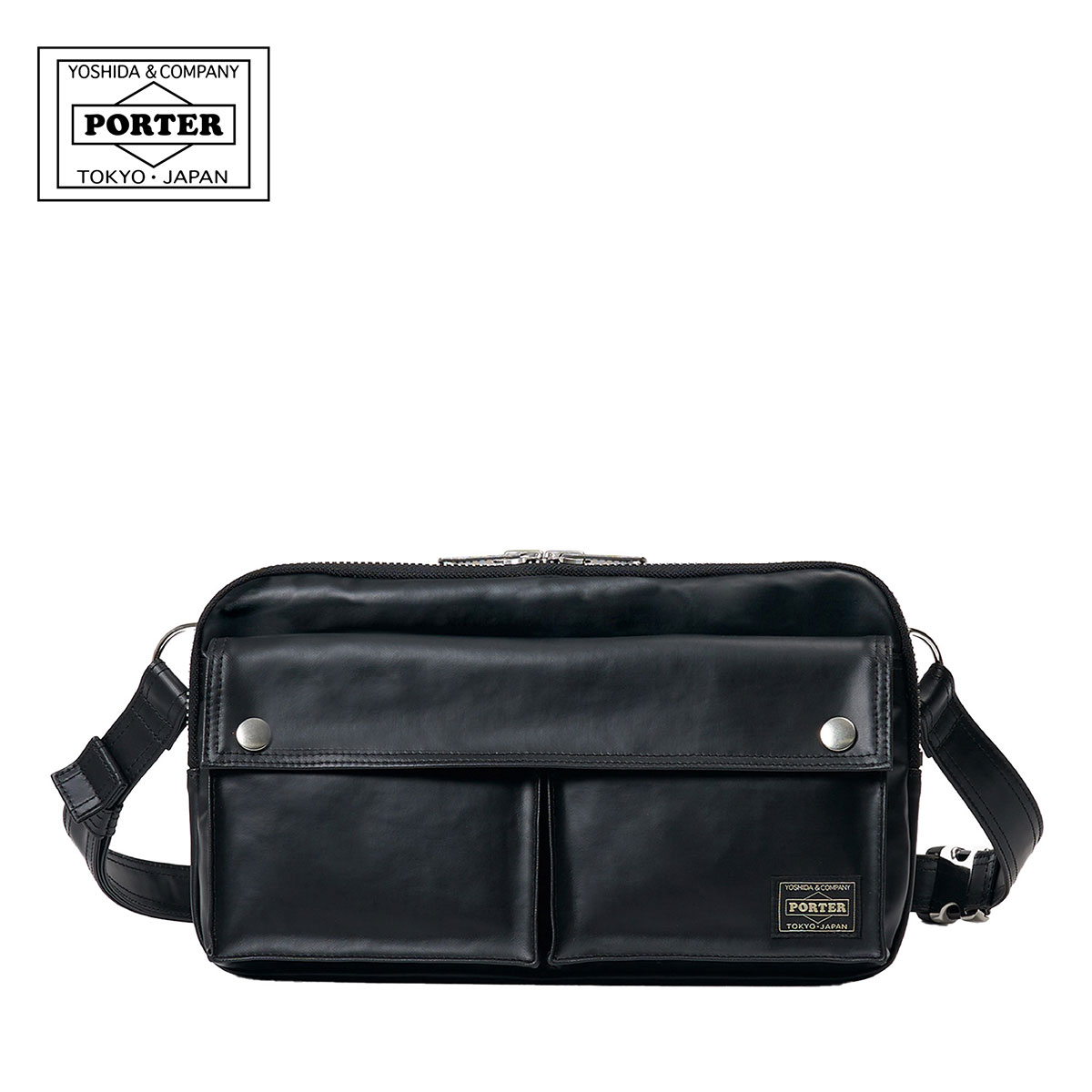 【最終モデル】新品同様　定価28600 ポーター フリースタイル ボディバッグ PORTER ポーター フリースタイル スリングショルダーバッグ 707-06127