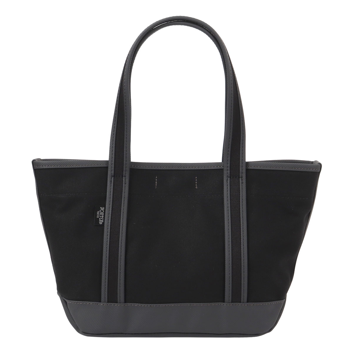 ポーター レザートートバッグ 黒 STAND TOTE BLACK LEATHER(スタンドトート ブラックレザー) TOTE BAG