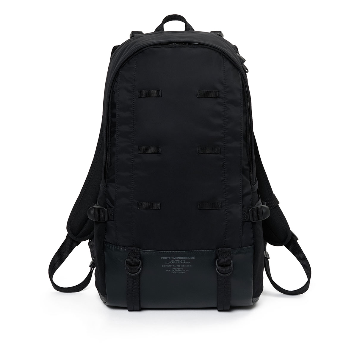 ポーター モノクローム デイパック 755-05972 PORTER MONOCHROME｜吉田カバン 日本製 メンズ レディース 撥水 21L リュック バックパック | PORTER | 01