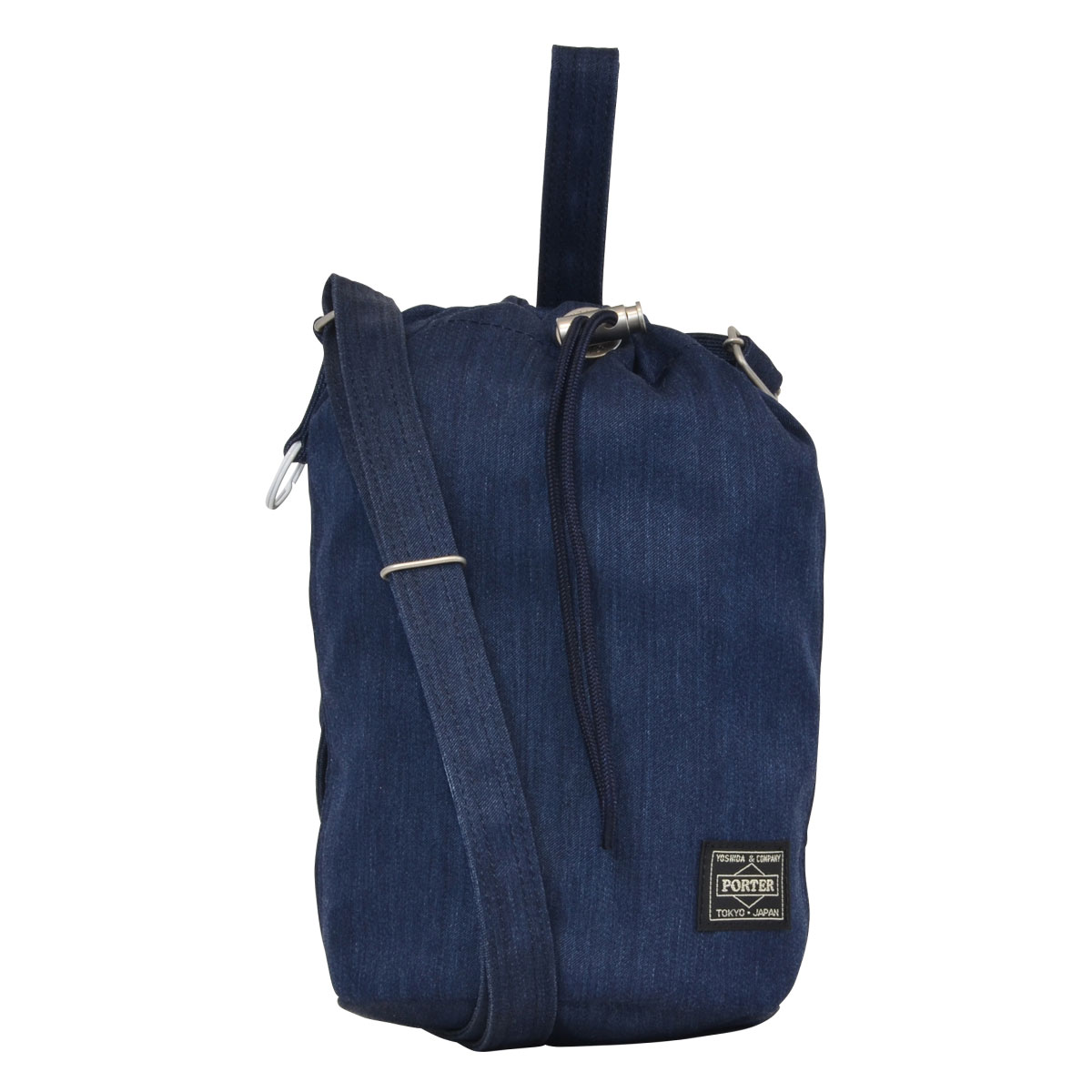 PORTER ポーター デニム ドローストリングバッグ(L) 892-15102 DENIM