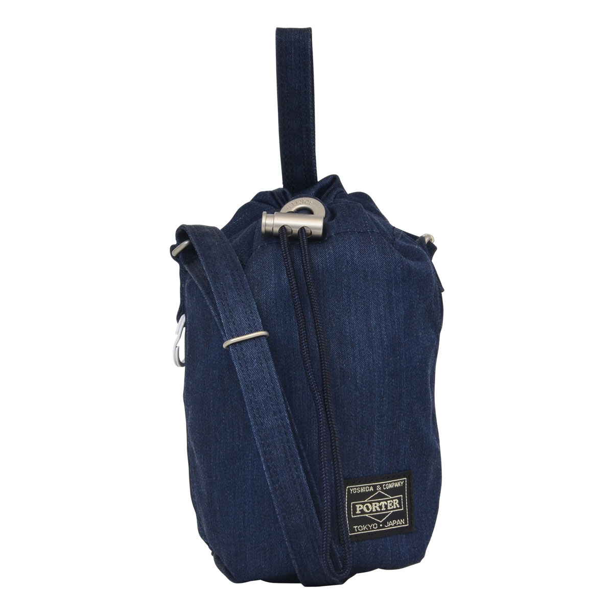 PORTER ポーター デニム ドローストリングバッグ(S) 892-15103 DENIM