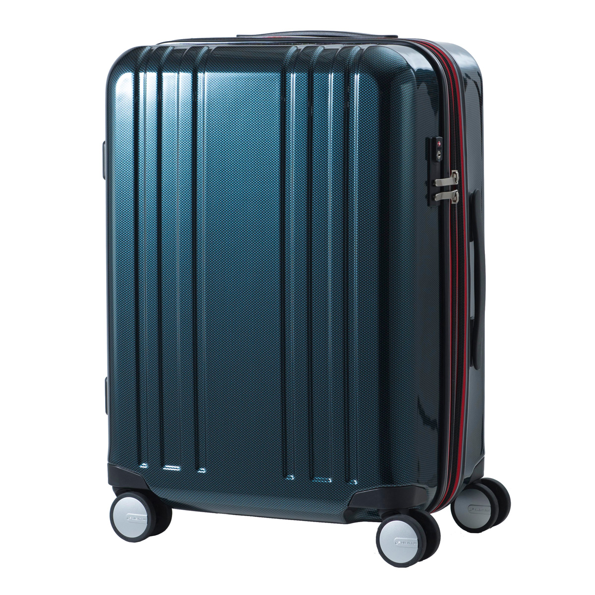 プラスワン スーツケース 4輪 64L 55cm 3.8kg 9911-55EX 軽量 拡張 ハード ファスナー PLUSONE アルファスカイ ALPHASKY EX｜sacsbar｜02