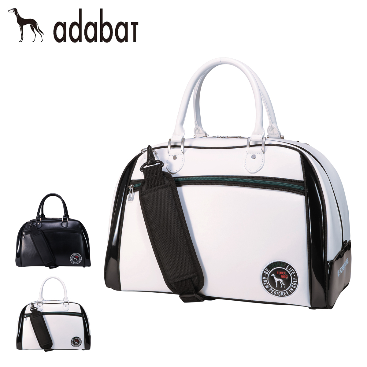 adabat（アダバット） ゴルフ ボストンバッグ ショルダーバッグ 2WAY