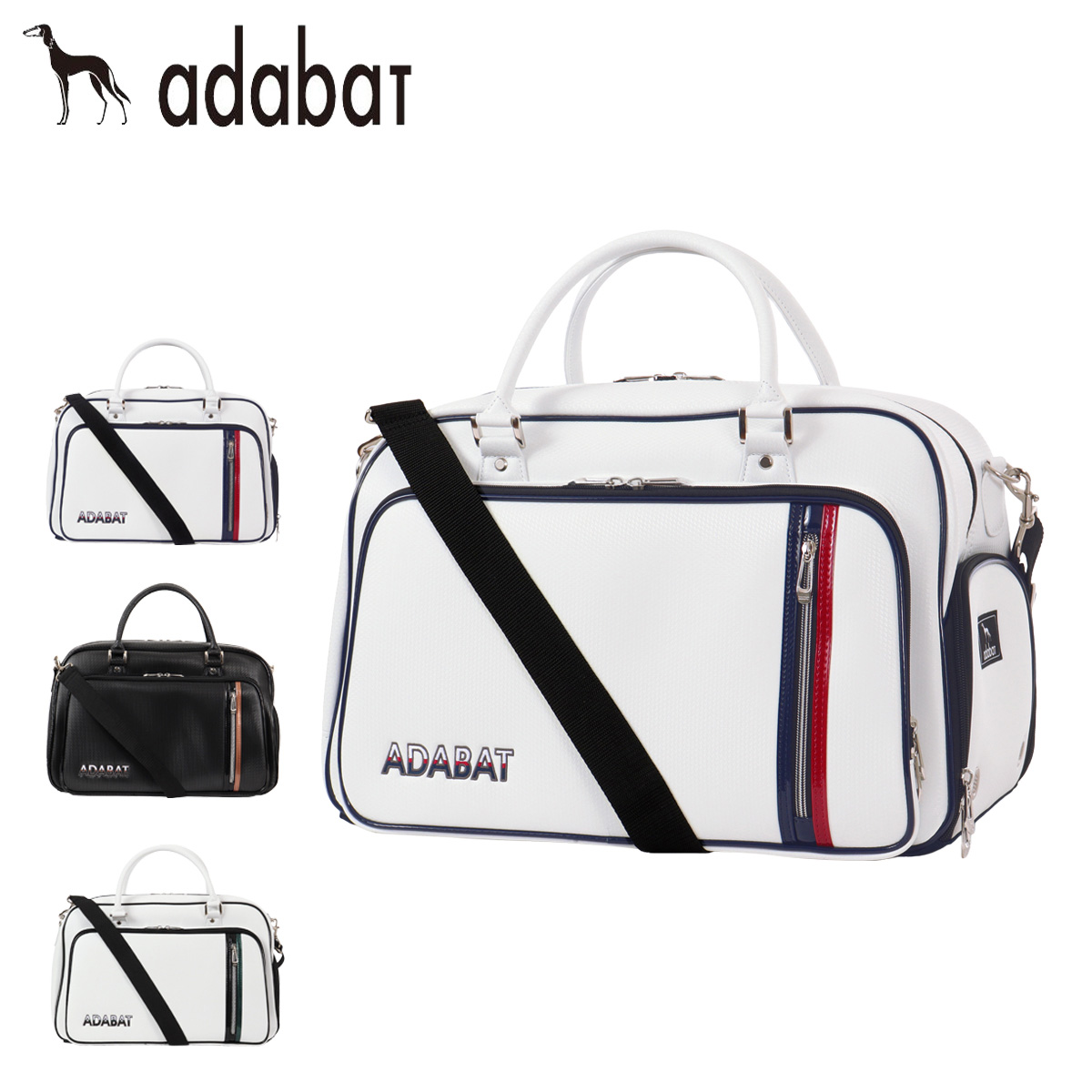 adabat（アダバット） ゴルフ ボストンバッグ シューズ収納 ABB439