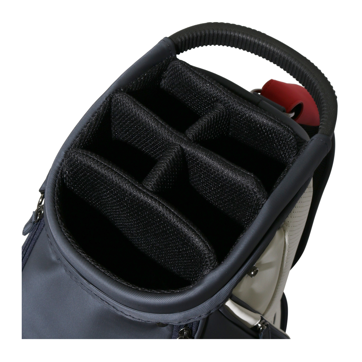 Admiral Golf アドミラル ゴルフ キャディバッグ カート式 6分割 Admiral Golf アドミラル ゴルフ キャディバッグ カート式 6分割