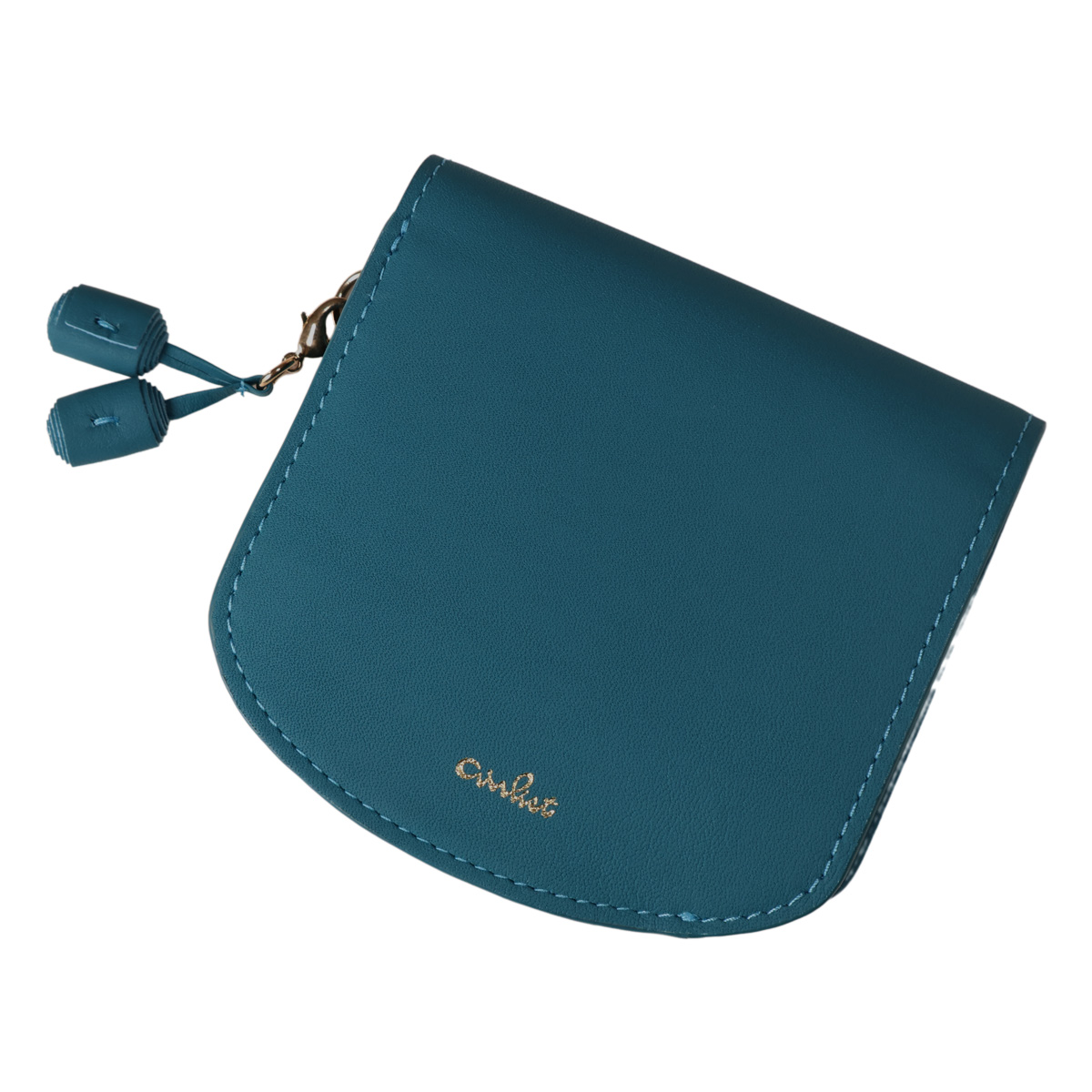 COMME CA（コムサ） エアリスト 二つ折り財布 本革 コンパクト