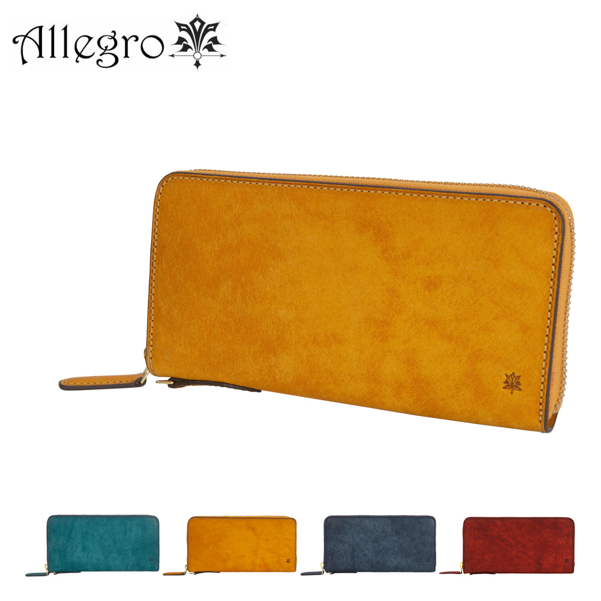 山*う様 ALLEGRO アレグロ　LEATHER　WALLET　ヌメ革 山*う様 ALLEGRO アレグロ LEATHER WALLET ヌメ革 - メルカリ