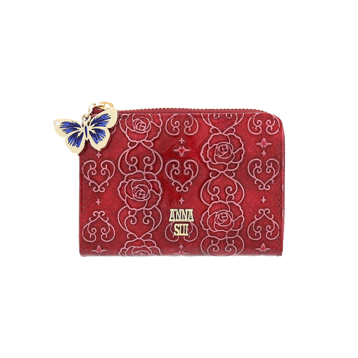 アナスイ ANNA SUI マルチケース 311632（新品番：316912） ローズハート コインケース カードケース レディース