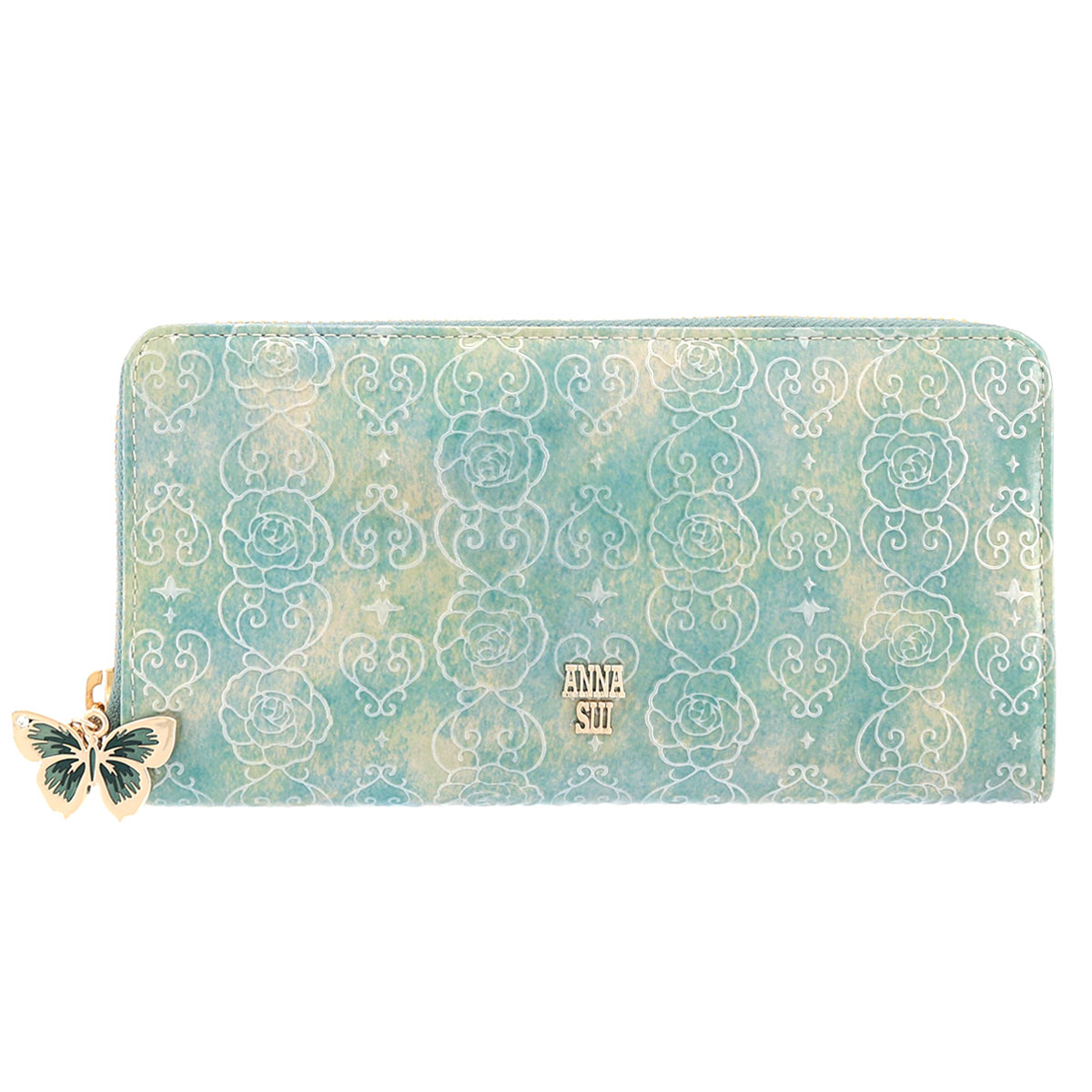 ベージュ アナスイ 311636 ANNA SUI 本革 レザー サックスバーPayPayモール店 - 通販 - PayPayモール 長財布 ラウンドファスナー ローズハート レディース ピンク