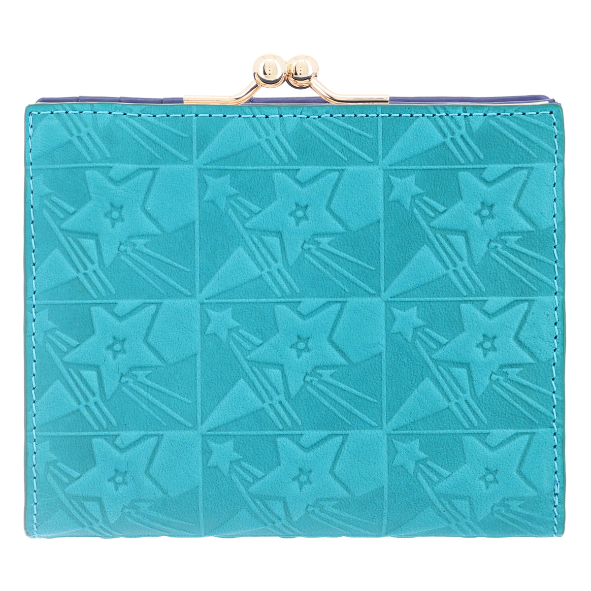 未使用品✨️　アナスイ　ヘブンスター　流星モチーフが可愛い❗️　がま口　折り財布 ANNA SUI アナ スイ 二つ折り財布 ヘブンズスター レディース