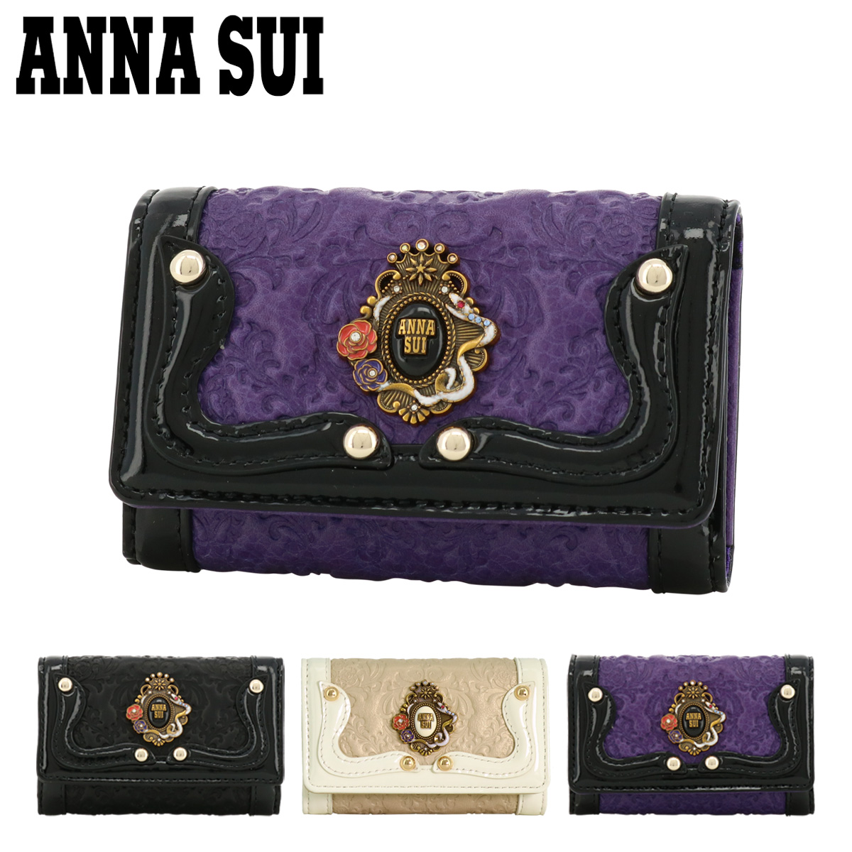 アナスイ キーケース 本革 レディース セルパン 316114 ANNA SUI