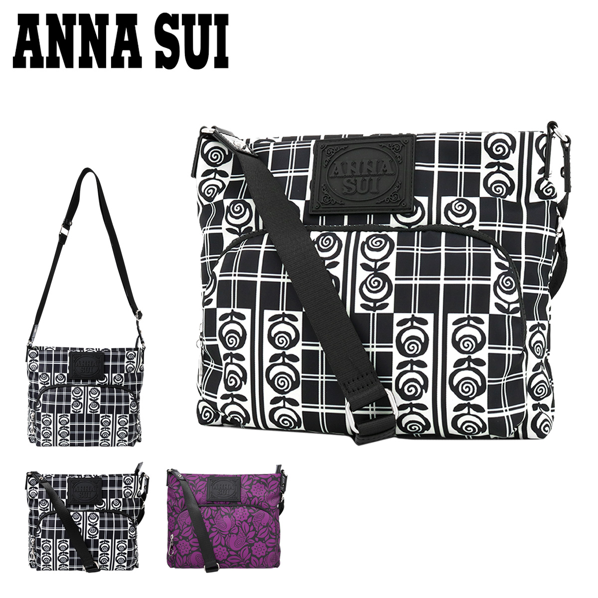 アナスイ ショルダーバッグ レディース ジャーニー 316303 ANNA SUI ミニショルダー 花柄 総柄 : ana-316303 :  サックスバーYahoo!店 - 通販 - Yahoo!ショッピング