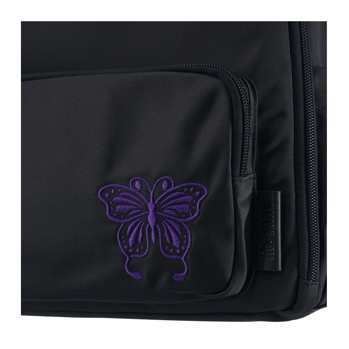ANNA SUI アナスイ　リュック　蝶　薔薇　新品　未使用 アナスイ ANNA SUI アニー バックパック （クロ） -人気ブランド