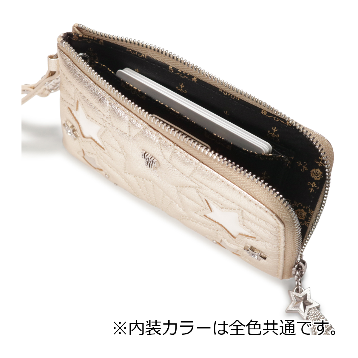 ANNA SUI アナスイ パスケース 定期入れ レディース 本革 ルシィ