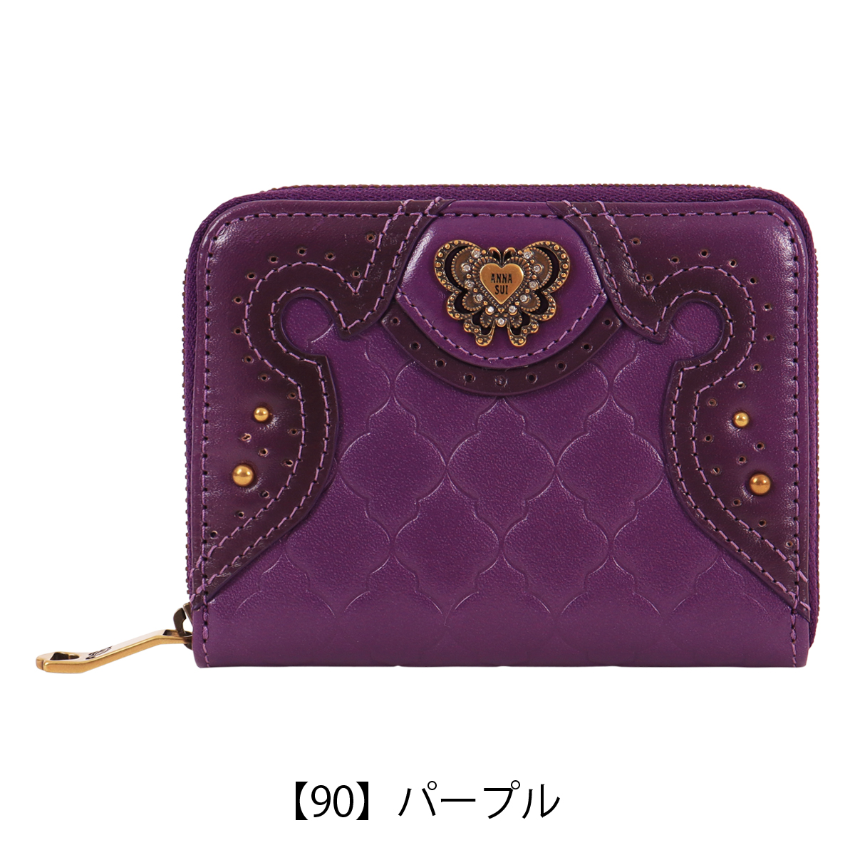ANNA SUI アナスイ マルチケース ラウンドファスナー エレノア