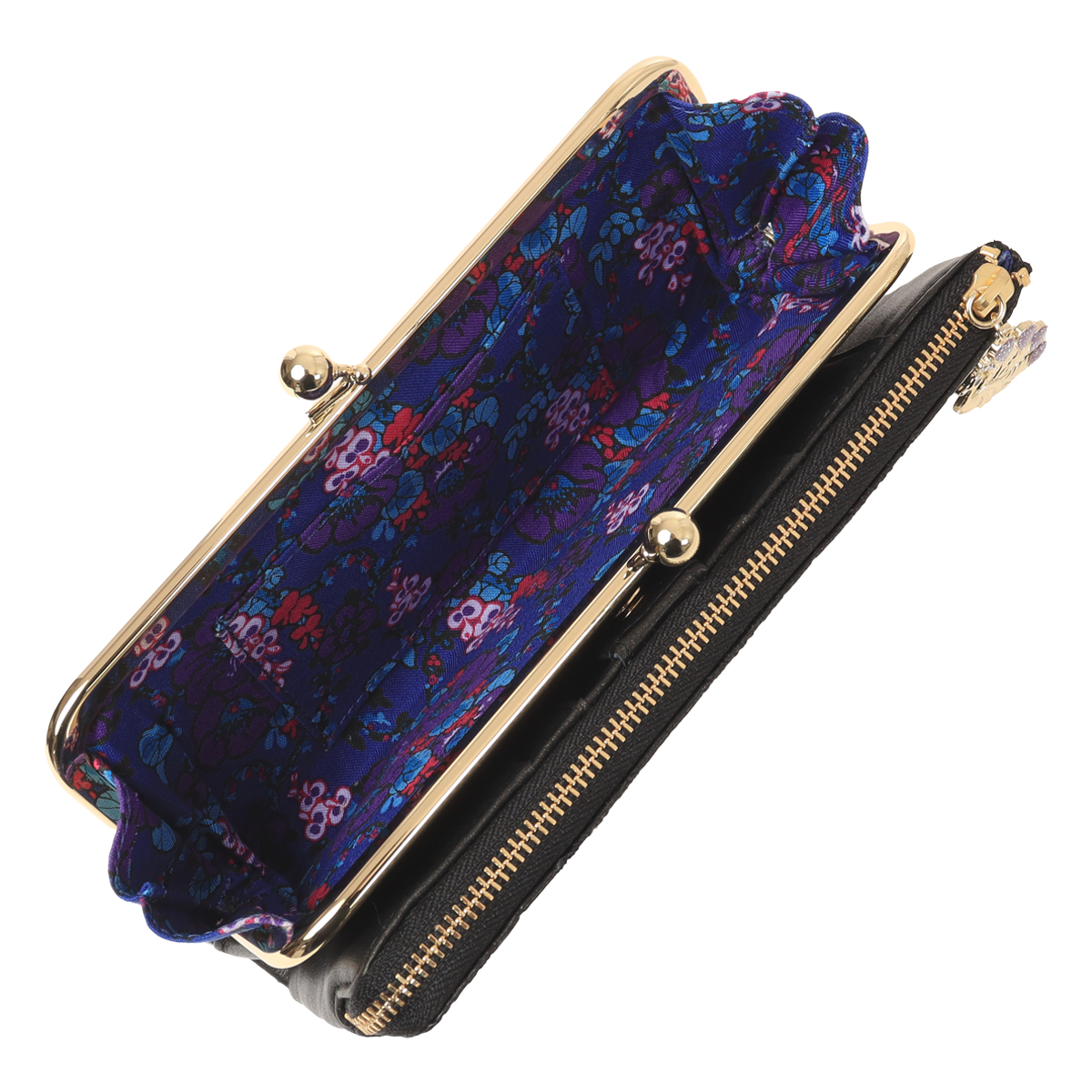 【希少！・極美品】ANNA SUI アナスイ 財布 がま口　ピーコック 本革 希少！・極美品】ANNA SUI アナスイ 財布 がま口 ピーコック 本革 希少