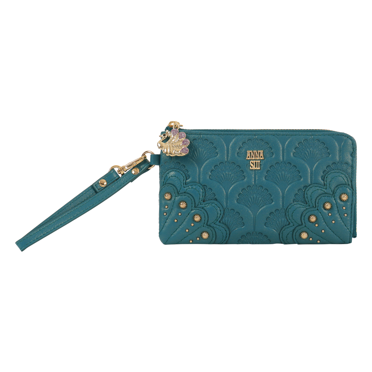ANNA SUI アナスイ フラグメントケース L字ファスナー