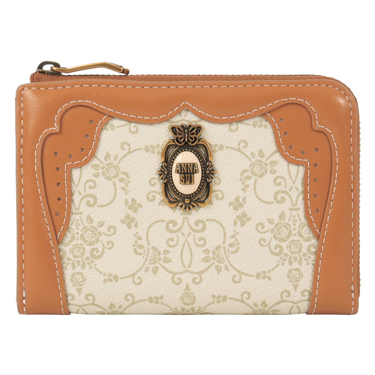 ANNA SUI（アナスイ） 財布 ミニ財布 L字ファスナー レディース