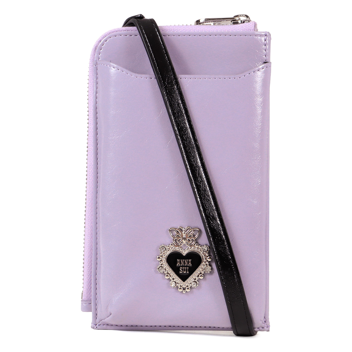 ANNA SUI（アナスイ） スマホショルダー L字ファスナー レディース