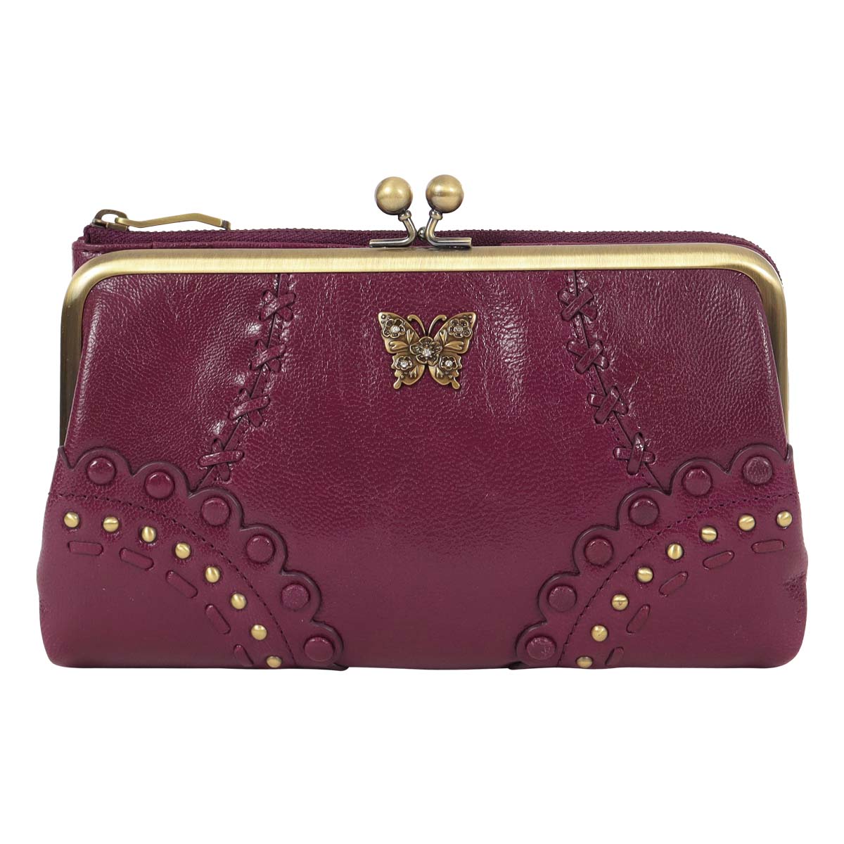 ANNA SUI（アナスイ） 二つ折り財布 がま口 レディース マチルダ