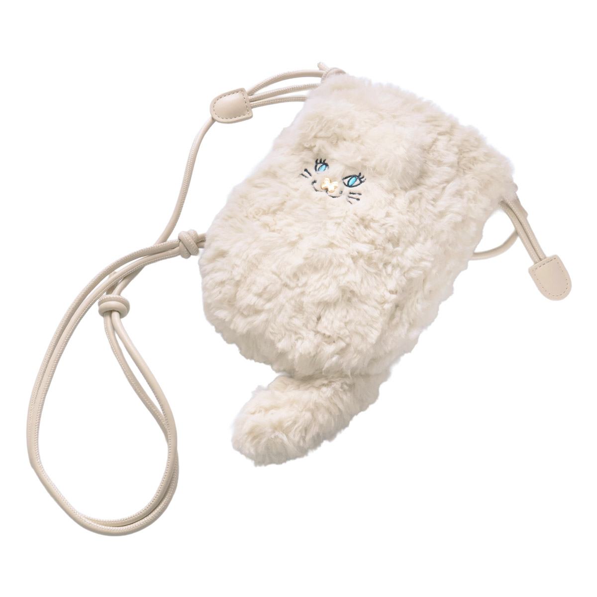 ANNA SUI（アナスイ） ショルダーバッグ ミニショルダー 巾着 猫