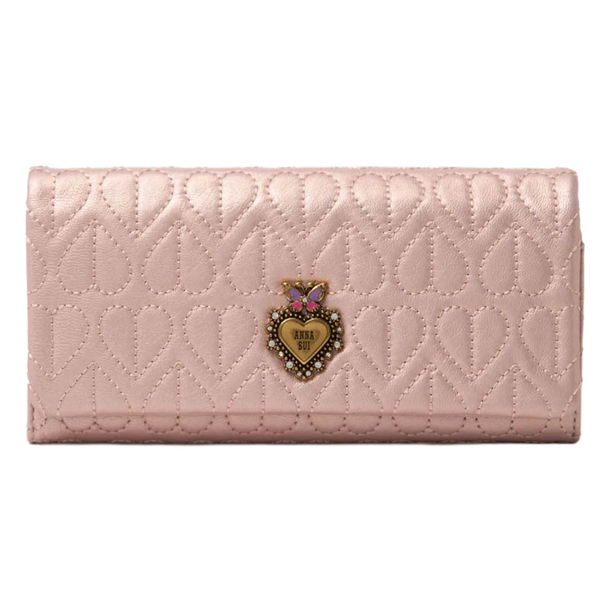 ANNA SUI（アナスイ） 長財布 かぶせ 本革 レディース ドリーミー