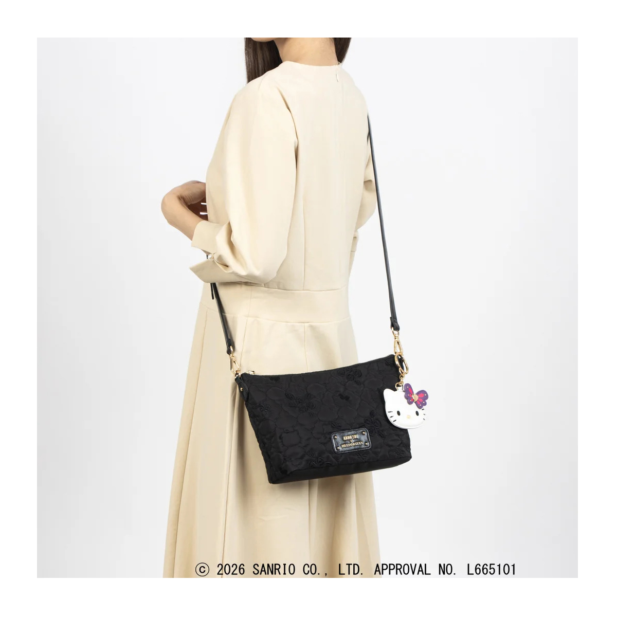 ANNA SUI（アナスイ） ハローキティ ショルダーバッグ HELLO KITTY