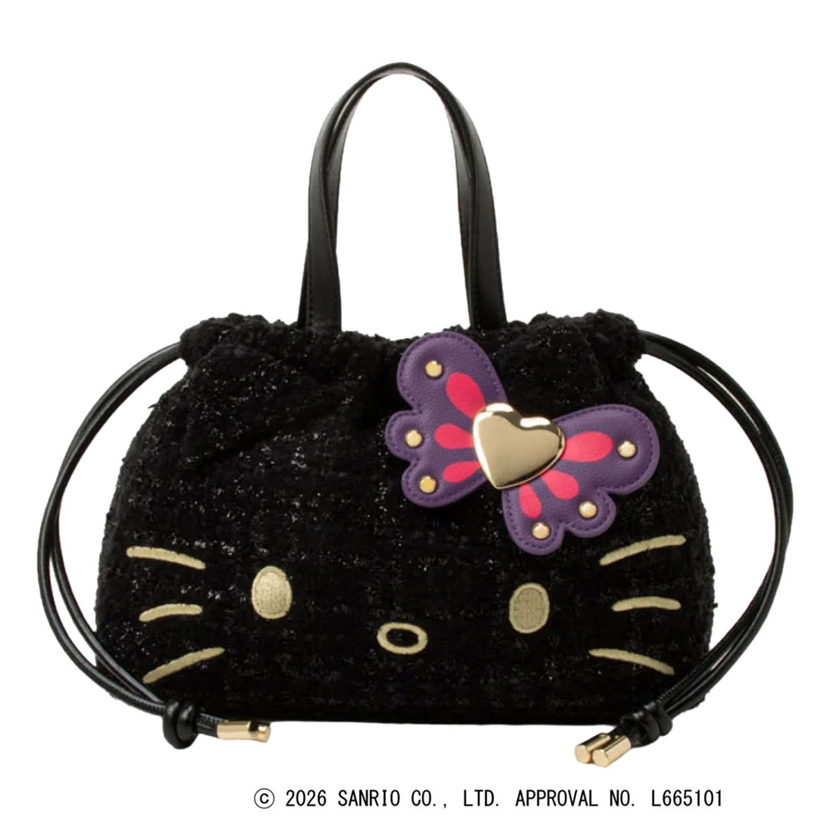 ANNA SUI（アナスイ） ハローキティ 巾着バッグ HELLO KITTY