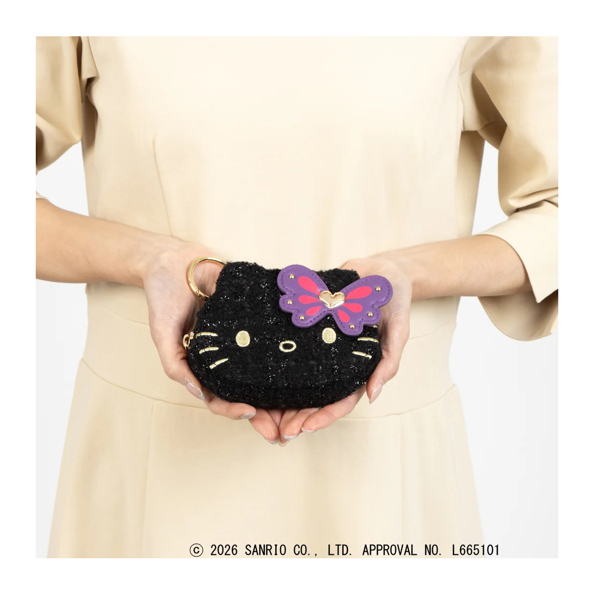 ANNA SUI（アナスイ） ハローキティ ポーチチャーム HELLO KITTY
