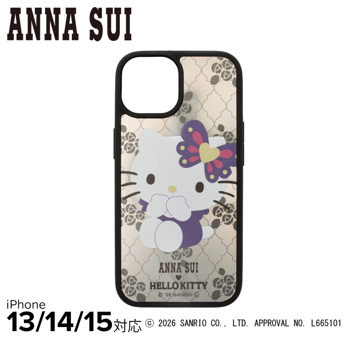ANNA SUI（アナスイ） ハローキティ iPhoneケース HELLO KITTY