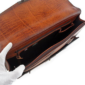 Luggage AOKI 1894 青木鞄 ブリーフケース 5219 50 ブラウン アオキ