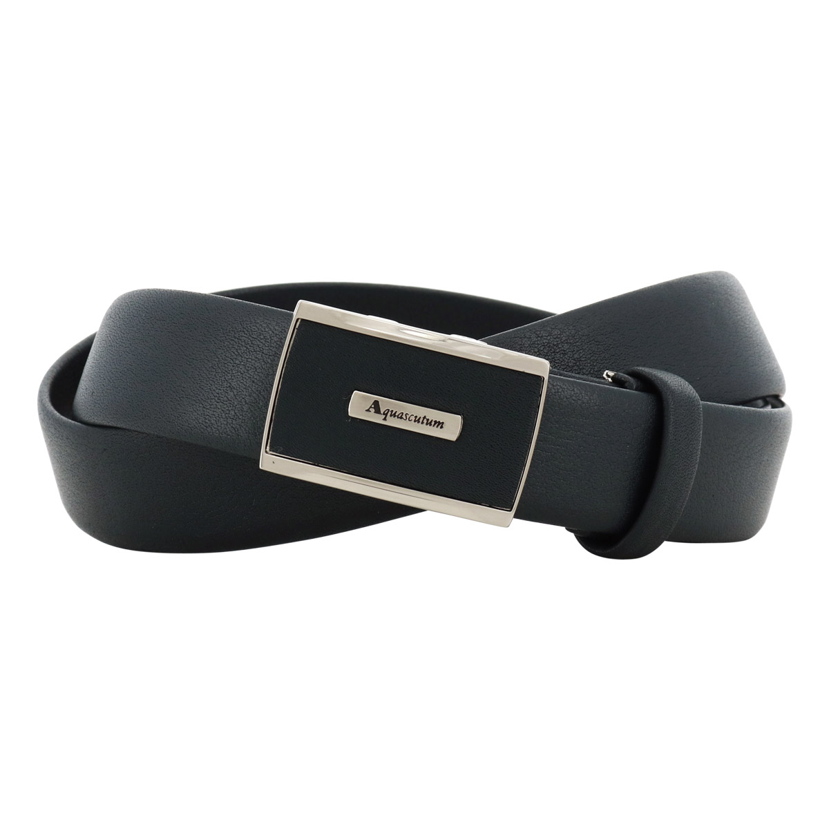 Aquascutum（アクアスキュータム） ベルト 本革 メンズ バックルタイプ