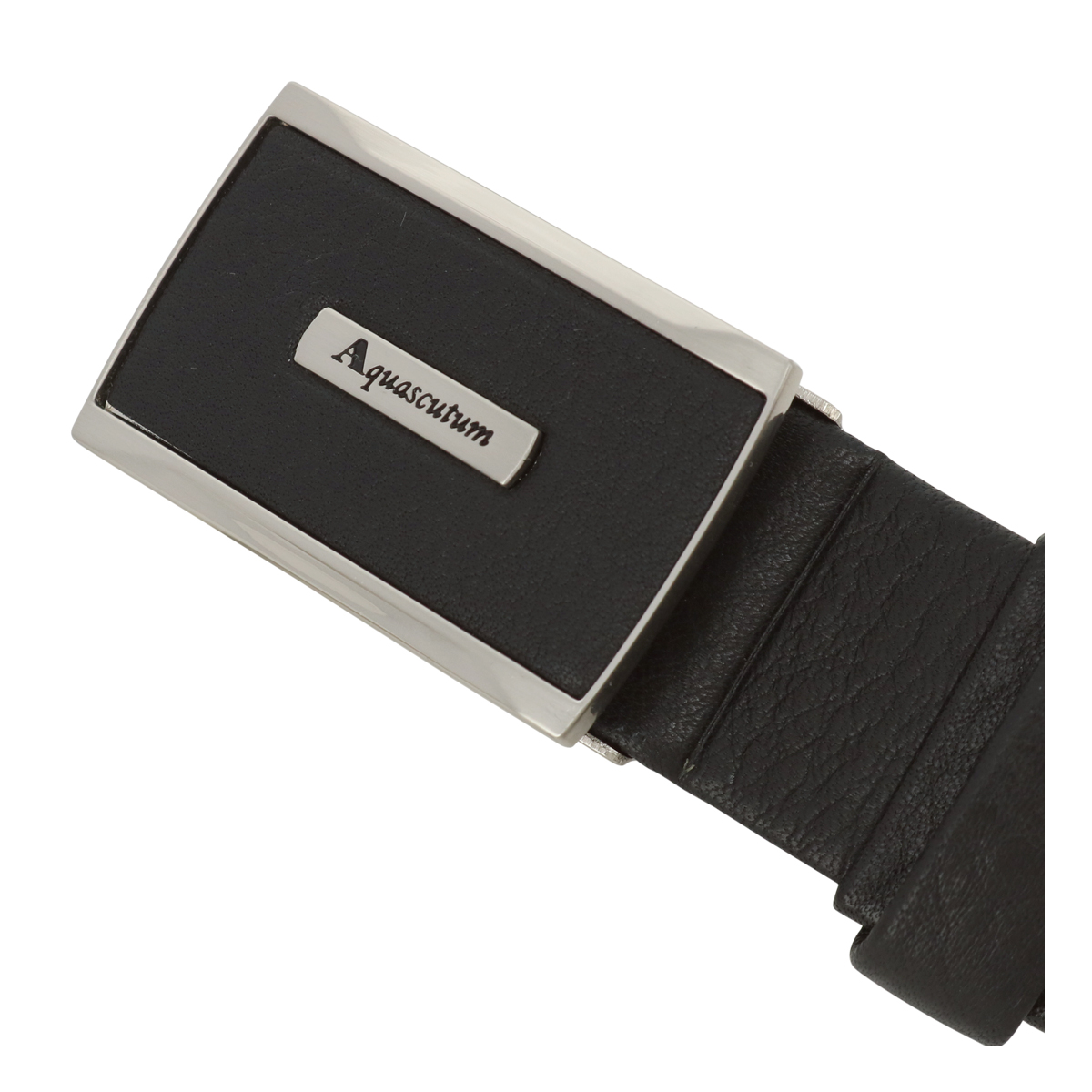 Aquascutum（アクアスキュータム） ベルト 本革 メンズ バックルタイプ