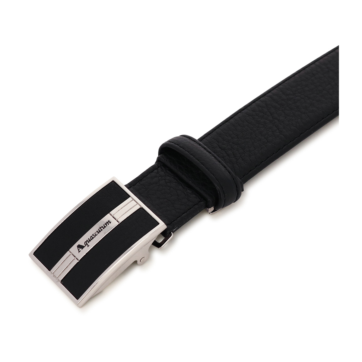 Aquascutum（アクアスキュータム） ベルト 本革 バックルタイプ メンズ