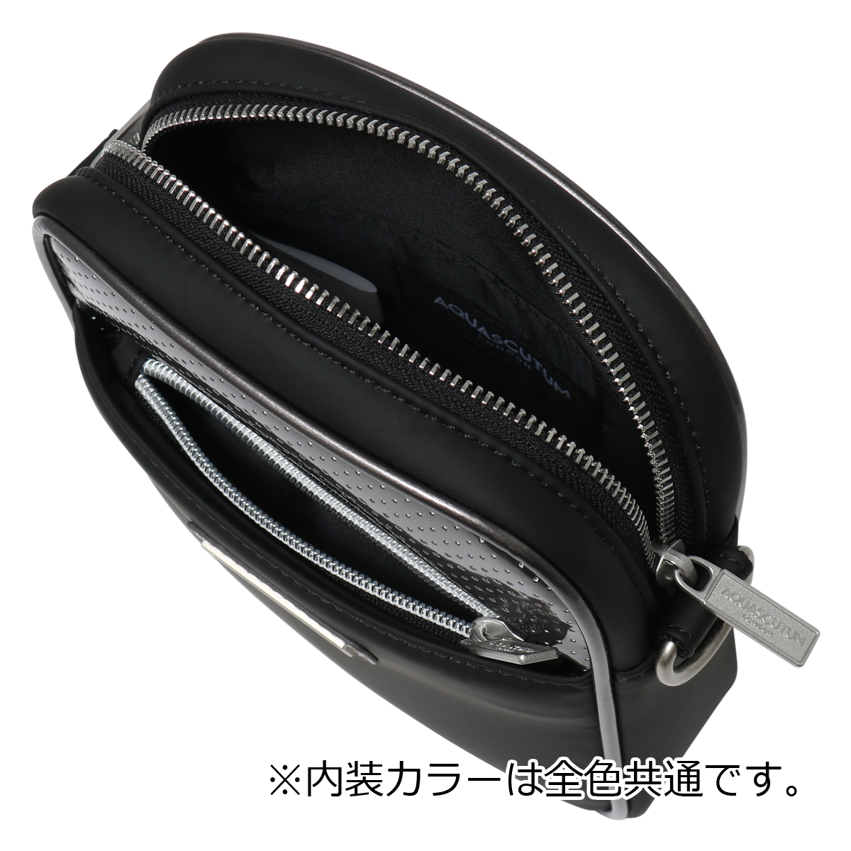 L04275 新品 Aquascutum ゴルフ サコッシュ ショルダーバッグ Aquascutum アクアスキュータム ゴルフ サコッシュ メンズ