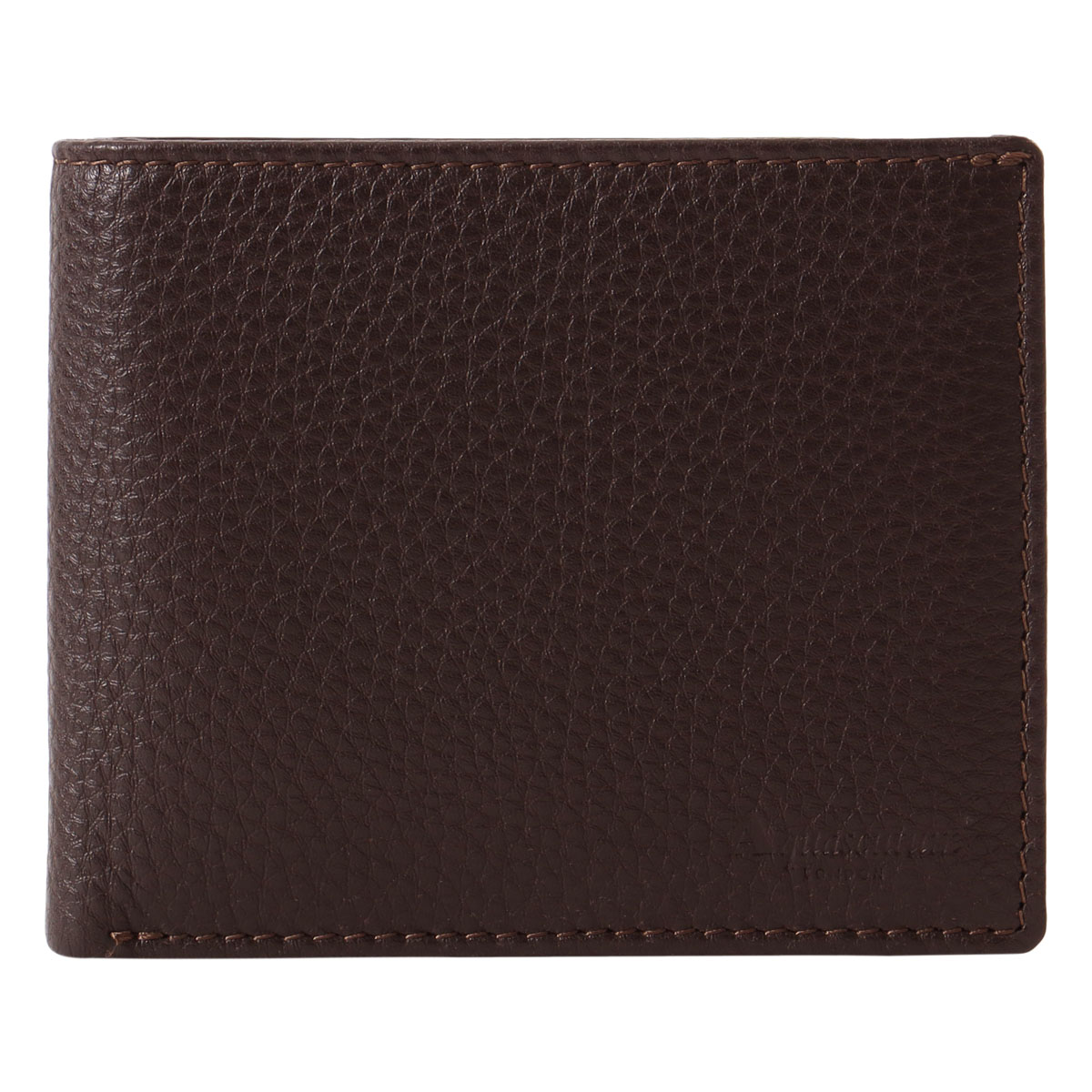 Aquascutum（アクアスキュータム） 二つ折り財布 小銭入れ付 メンズ 本