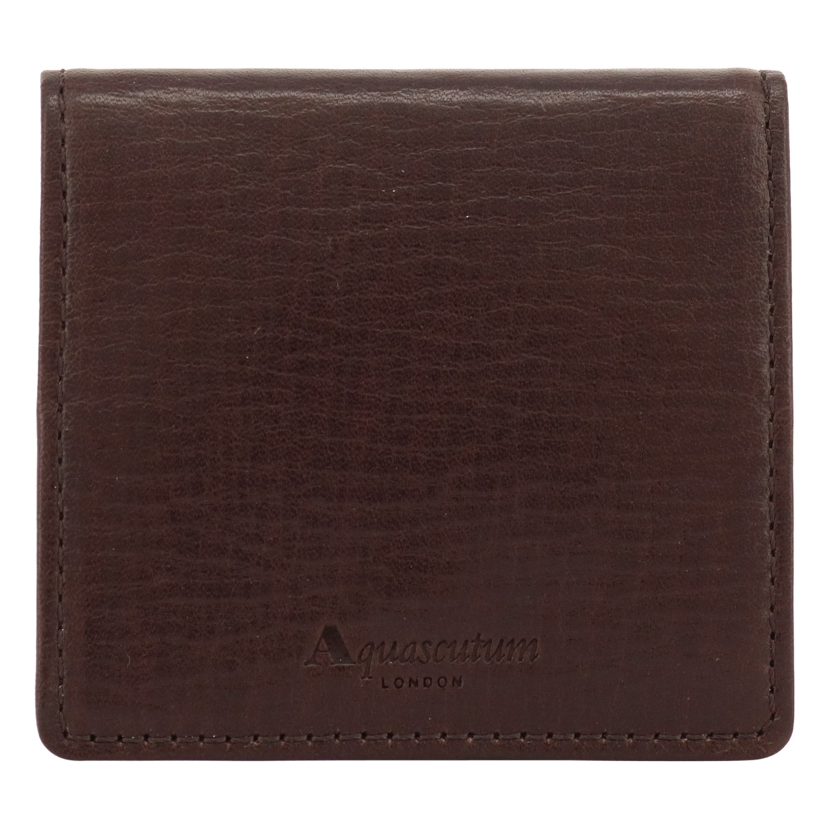 Aquascutum（アクアスキュータム） 小銭入れ コインケース BOX型 本革