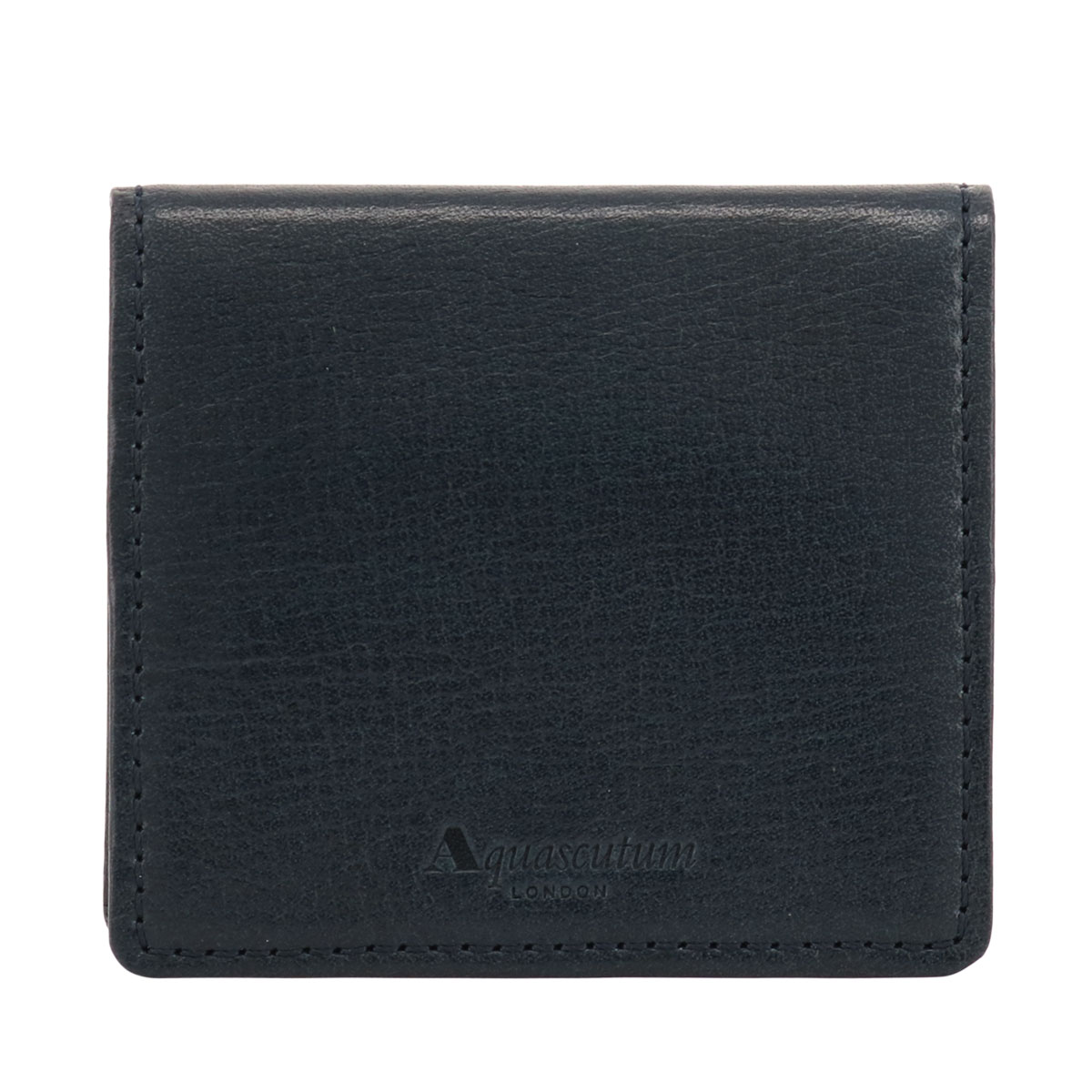 Aquascutum（アクアスキュータム） 小銭入れ コインケース BOX型 本革 