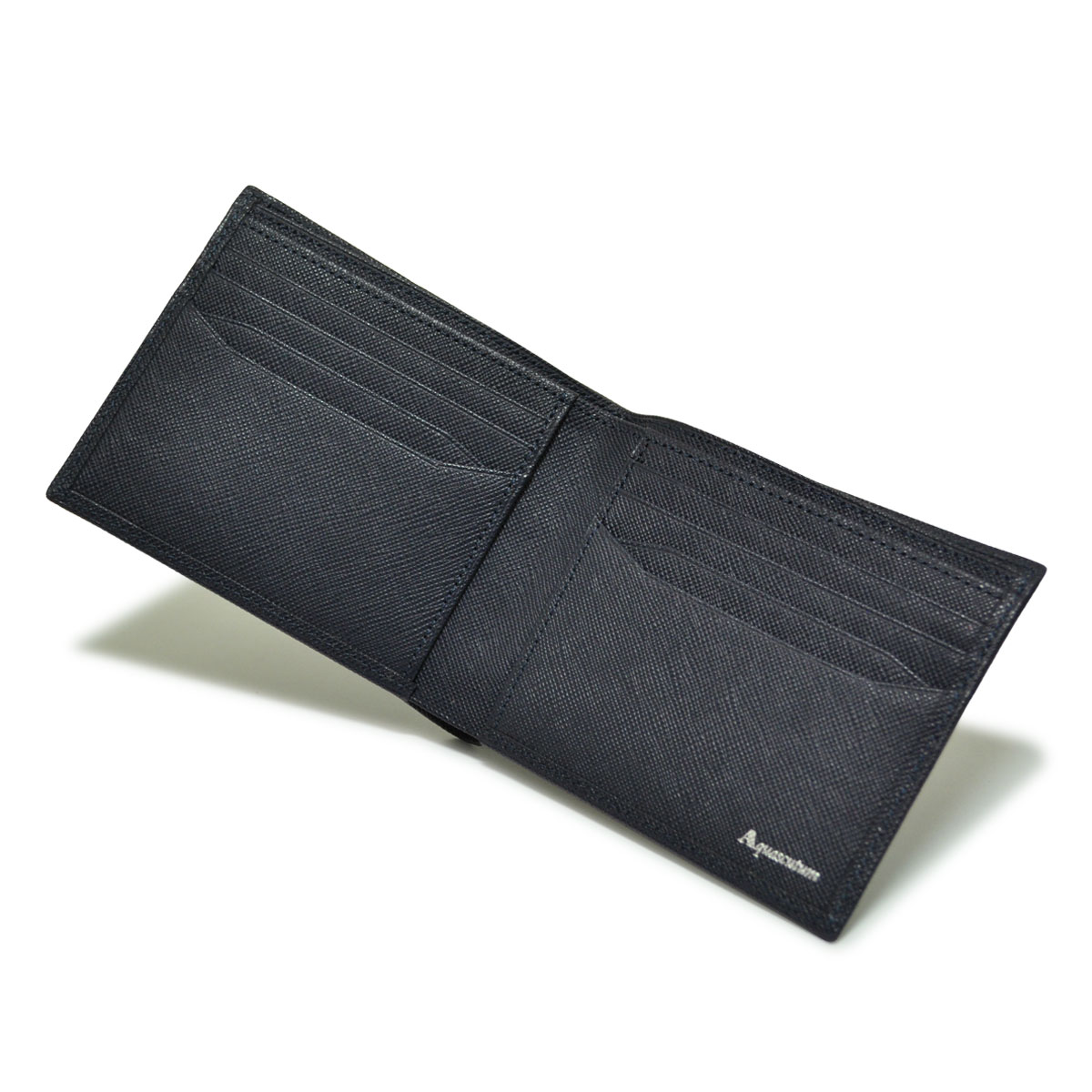 【レビュー投稿で+5％還元】アクアスキュータム 二つ折り財布 メンズ バーミンガム 514010 Aquascutum｜小銭入れ無し 本革 レザー 日本製 開運 一粒万倍日 クリスマス_mp Aquascutum（アクアスキュータム） 二つ折り財布 メンズ バーミンガム