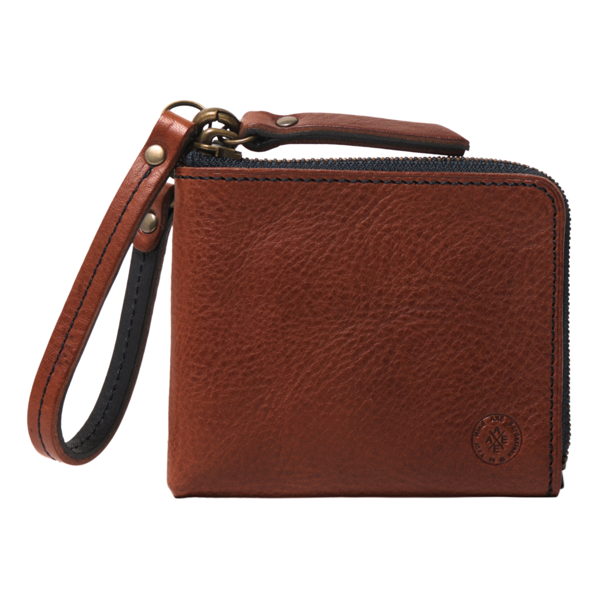 AXE J-line アックス ジャパンライン ミニ財布 メンズ 本革 L字