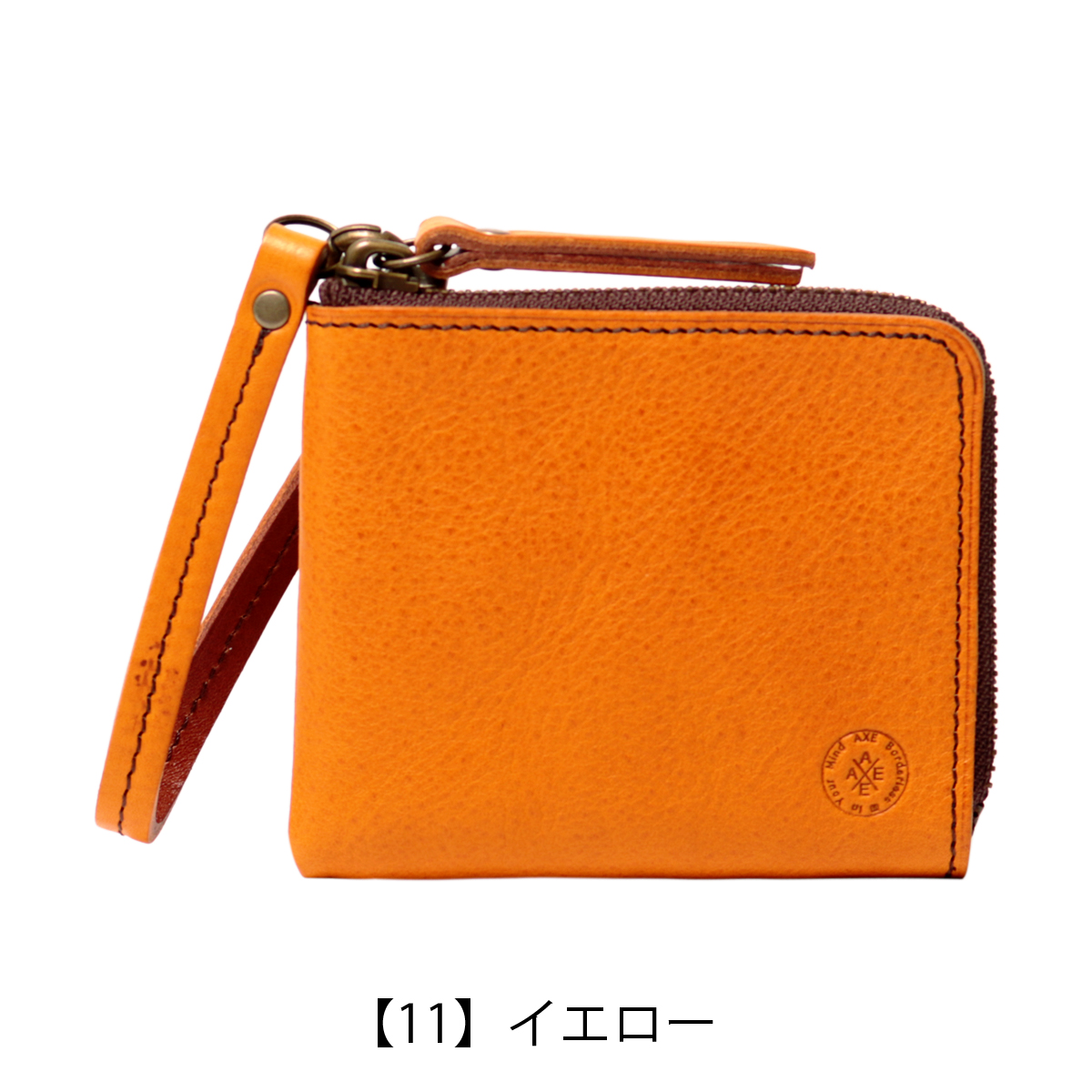AXE J-line アックス ジャパンライン ミニ財布 メンズ 本革 L字